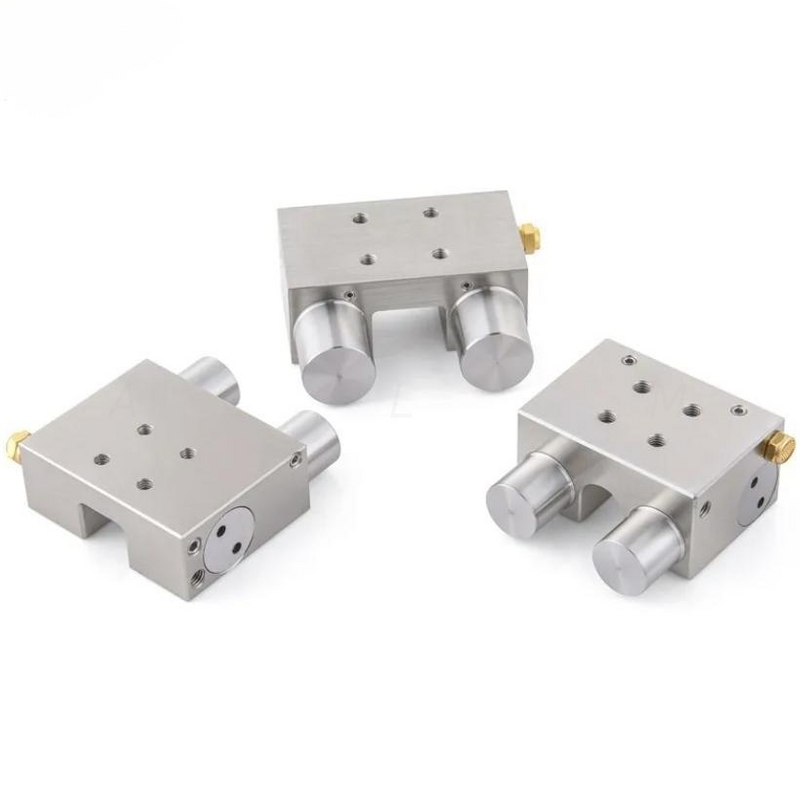 Pneumatic Clamp Linear guide rail gripper from China manufacturer ALM