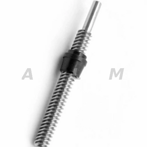 Stainless Steel Pitch 2mm Diameter 8mm T8x4 Trapezoidal Thread Lead Screw