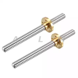 Smooth And Cost-effective Pitch 3mm Trapezoidal Tr10x12 Lead Screw 