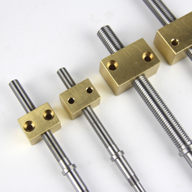 Fine Pitch M10X1 Precision Triangular Thread Lead Screw from China
