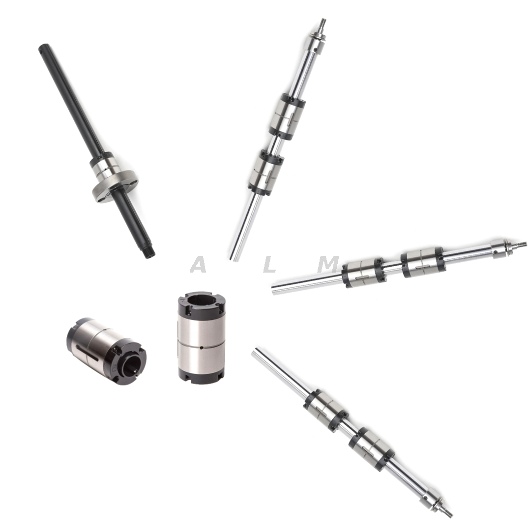 Zero Angular Clearance Spline Shaft SLT020 SLT025 SLT030 Ball Spline